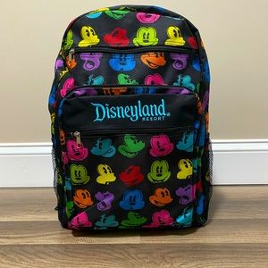 Mickey Mouse Tri Color Disneyland Resort backpack